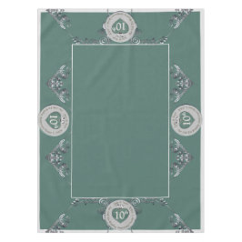 Mantel 10.º tabloto del aniversario de Tin Boda