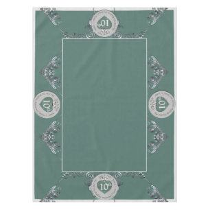 Mantel 10.º tabloto del aniversario de Tin Boda