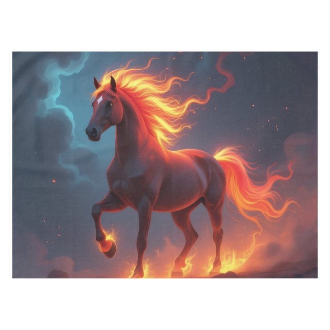 Mantel „2026 – Das Jahr des Feuerpferds“ (Frente (Horizontal))