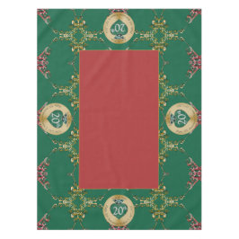 Mantel 20.º tablote de aniversario de Esmeralda/Cualquier