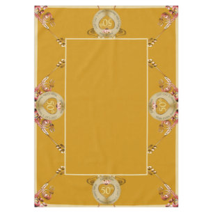 Mantel 50.º tabloto del aniversario Boda