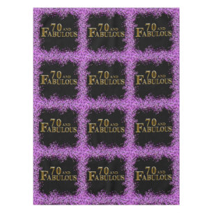 Mantel 70 cumpleaños