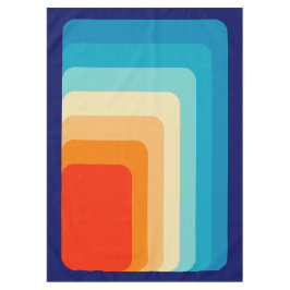 Mantel 70s Square Rainbow