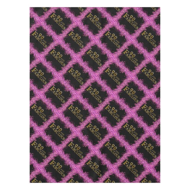 Mantel 90 cumpleaños (Anverso)