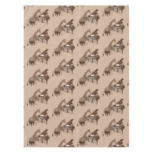 Mantel A La Dulce Giraffe Le Encanta Jugar Piano