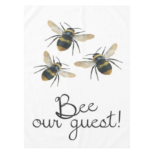 Mantel Abeja a nuestro invitado | Bee Blanket (Anverso)