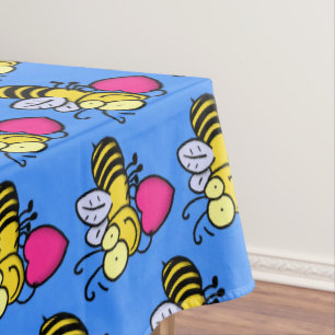 Mantel Abeja graciosa y linda con ilustracion personaliza