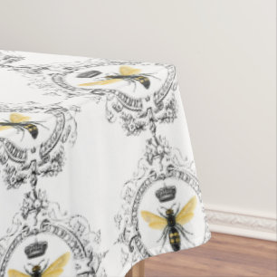 Mantel Abeja reina MODERNA del francés del VINTAGE