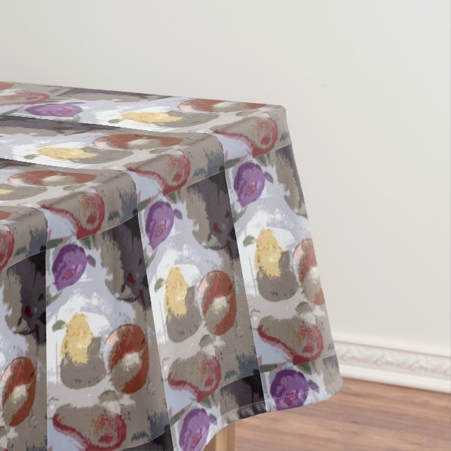 Mantel Abstract Fruit Motif (In Situ)