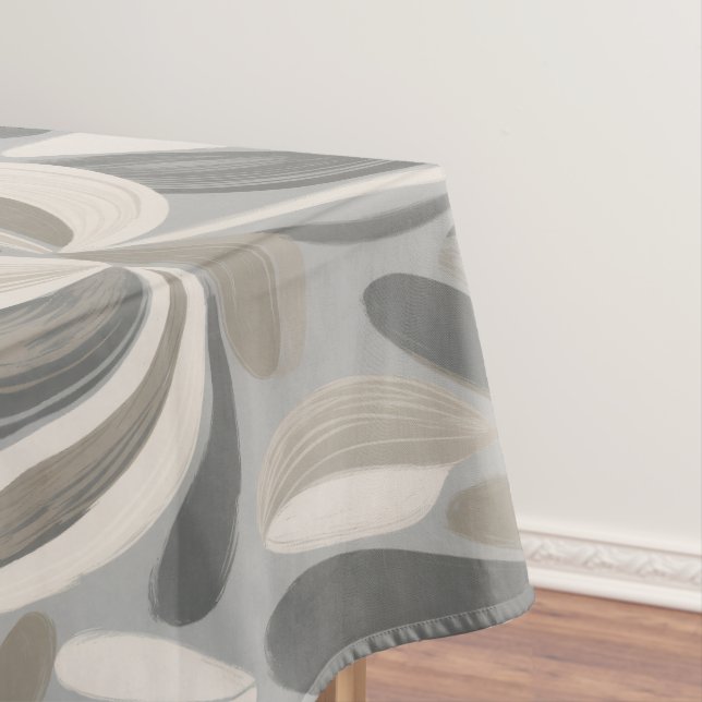 Mantel Abstract Gouache Floral Composition (In Situ)