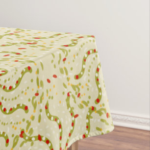 Mantel Abstracto patrón ornamental floral - claro