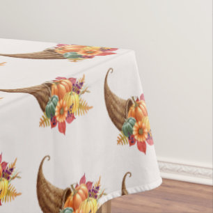 Mantel Acción de Gracias Cornucopia Tablecloth