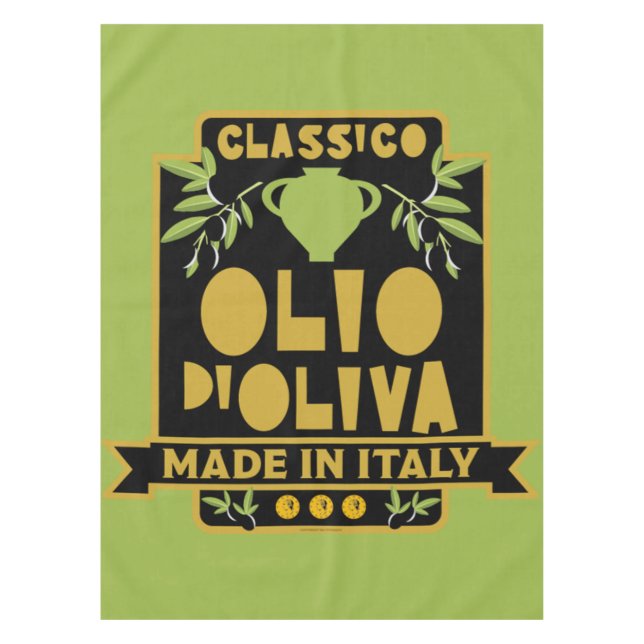 Mantel Aceite de oliva italiano antiguo (Anverso)