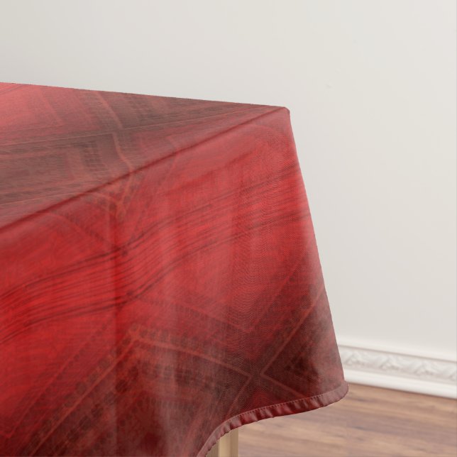 Mantel Aceptación | Patrón de Boho Ecléctico Rojo (In Situ)