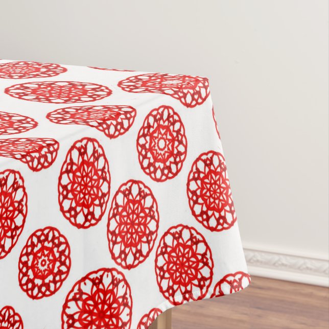 Mantel Acogedores Navidades de patrón abstracto de invier (In Situ)