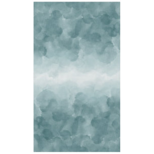 Mantel Acuarela azul verde azulada tropical