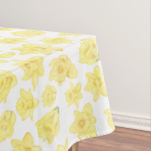 Mantel Acuarela Daffodil Ditzy Floral