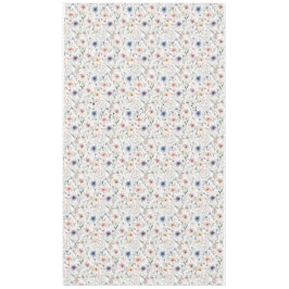 Mantel Acuarela Floral Tejido estílico de tabla botánica