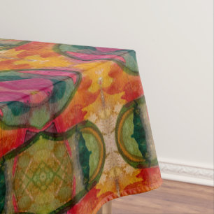 Mantel Acuarela Y Tinta Resumen Arte Expressionista