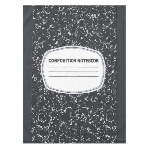 Mantel adaptable del cuaderno de la composición