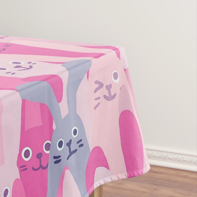 Mantel adorable del modelo el | de los conejitos (In Situ)