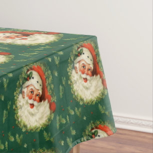 Mantel Adorable Papá Noel, Navidad