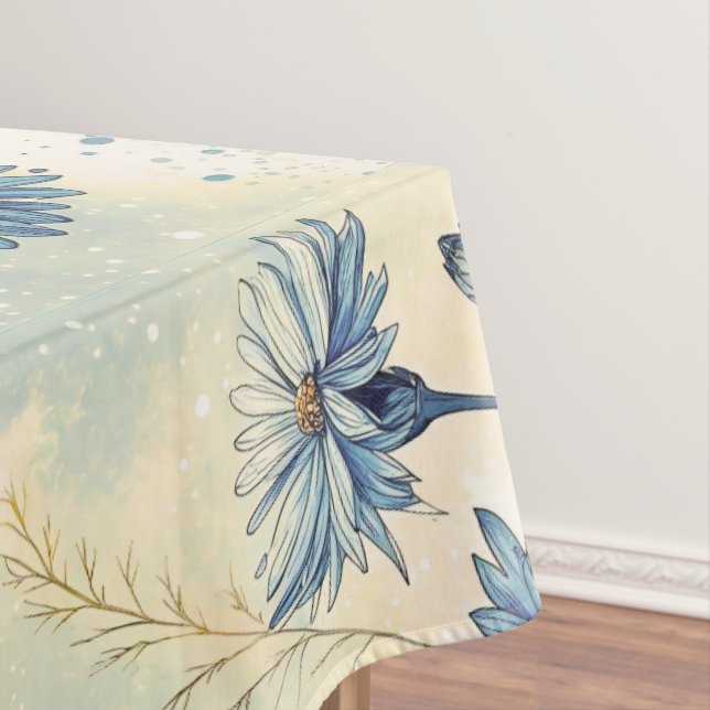 Mantel Aesthetic Blue Wildflowers (In Situ)