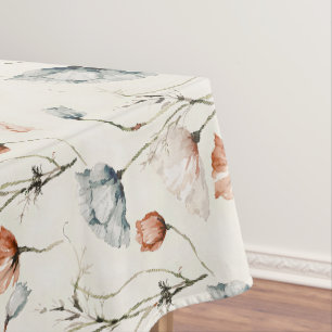 Mantel Aesthetic Watercolor Patriotic Wildflowers