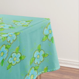 Mantel Agua Clara Y Azul