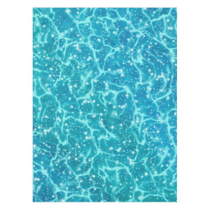 Mantel Agua de mar azul con paracaídas