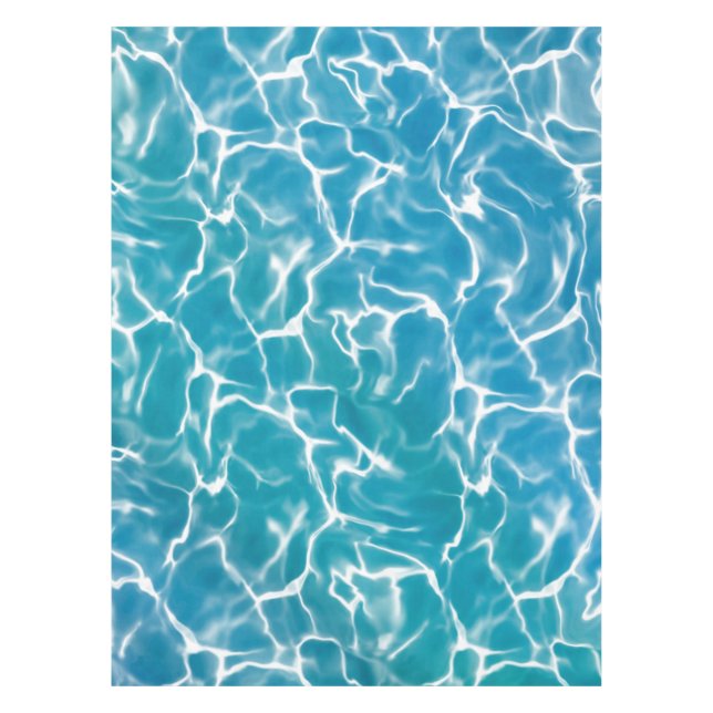 Mantel Agua del Mar Azul (Anverso)
