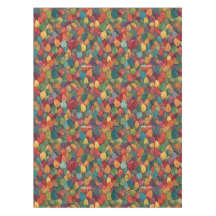 AI Autumn Leaves Tablecloth