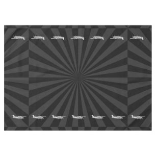 Mantel Aircraft Cessna Silhouette Flying Black Sunburst