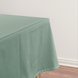 Mantel ajenjo color sólido apagado.