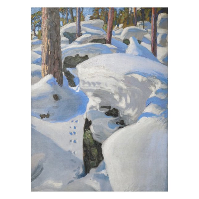 Mantel Akseli Gallen-Kallela - Lair of the Lynx (Anverso)