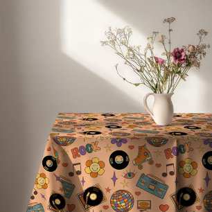 Mantel al estilo de los 70 Groovy Pastel Look para