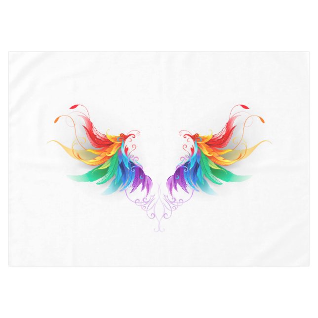Mantel Alas del arco iris fluidas (Frente (Horizontal))