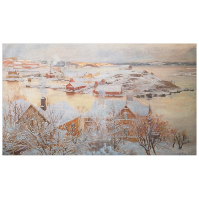 Mantel Albert Edelfelt - Diciembre (Frente (Horizontal))