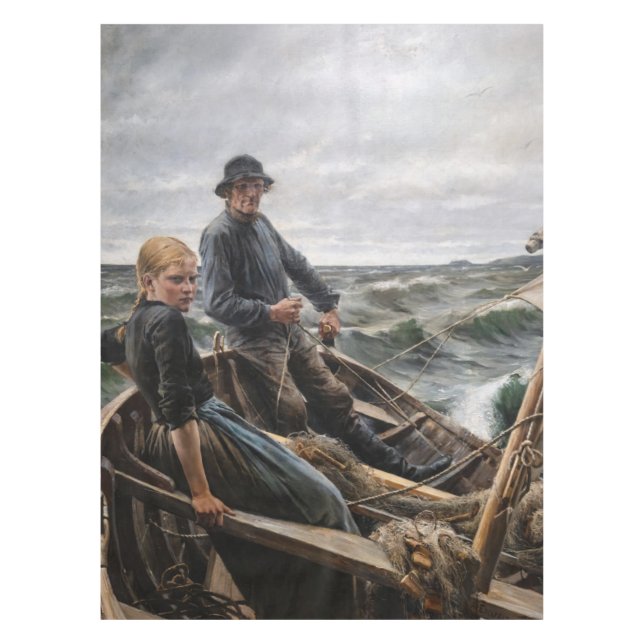 Mantel Albert Edelfelt - En Sea (Anverso)