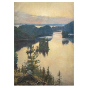 Mantel Albert Edelfelt - Kaukola Ridge at Sunset