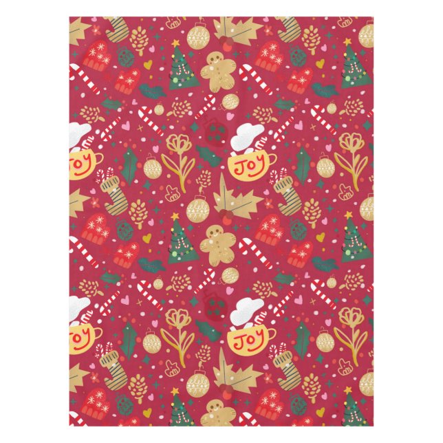 Mantel Alegría de los navidades (Anverso)