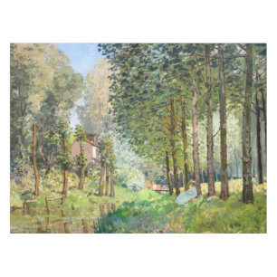 Mantel Alfred Sisley - Descansa a lo largo del Stream