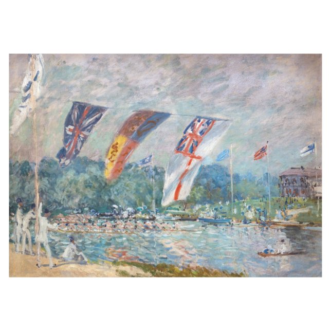 Mantel Alfred Sisley - Regatta en Molesey (Frente (Horizontal))