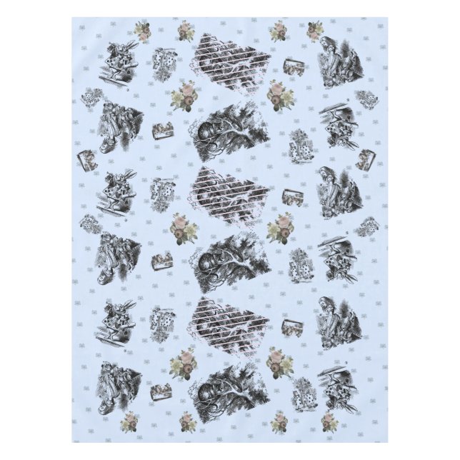 Mantel Alice im Wunderland - Alice in Wderland pastel (Anverso)