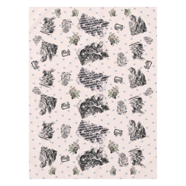 Mantel Alice im Wunderland – Alice in Wonderland pastel (Anverso)