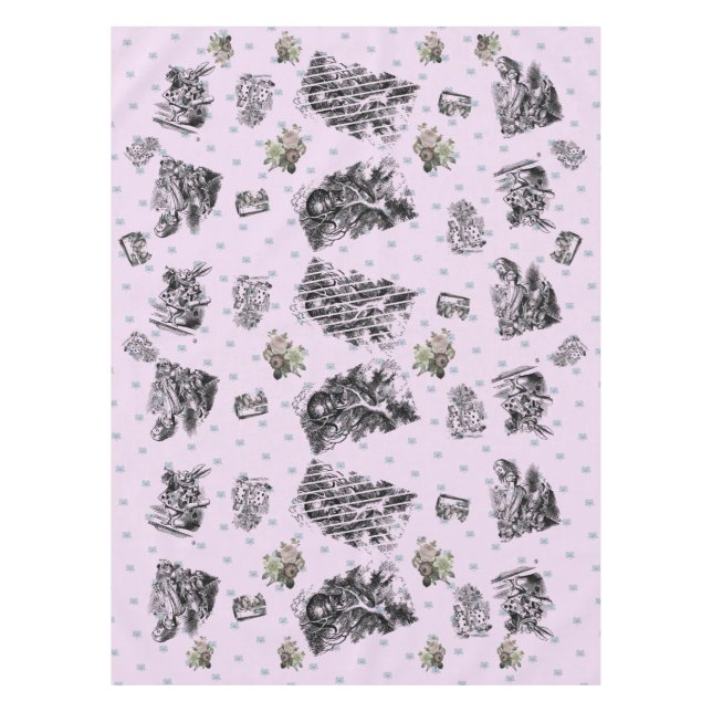 Mantel Alice im Wunderland – Alice in Wonderland pastel (Anverso)