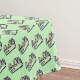 Mantel Alicia en el campo de las maravillas Conejo blanco