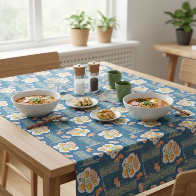 Mantel Alimentos asiáticos inspirados con fideos y Naruto (Subido por el creador)