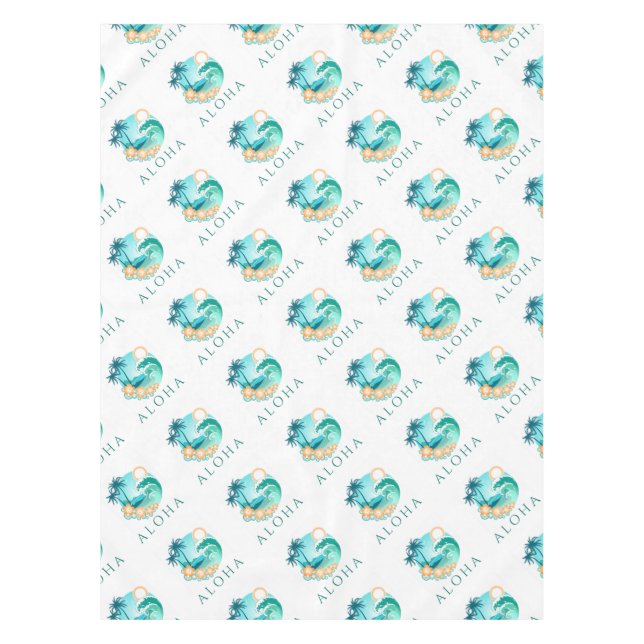 Mantel Aloha Tropical (Anverso)