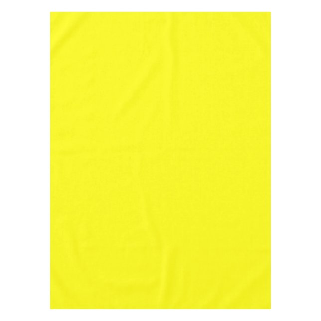 Mantel Amarillo brillante (color sólido)  (Anverso)